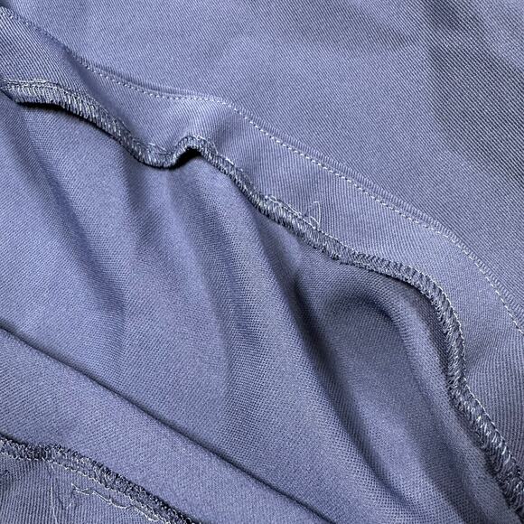 AX Armani Exchange Asymmetrical Rhinestone Top Navy Women's Size XS NWOT FLAW - Picture 9 of 11